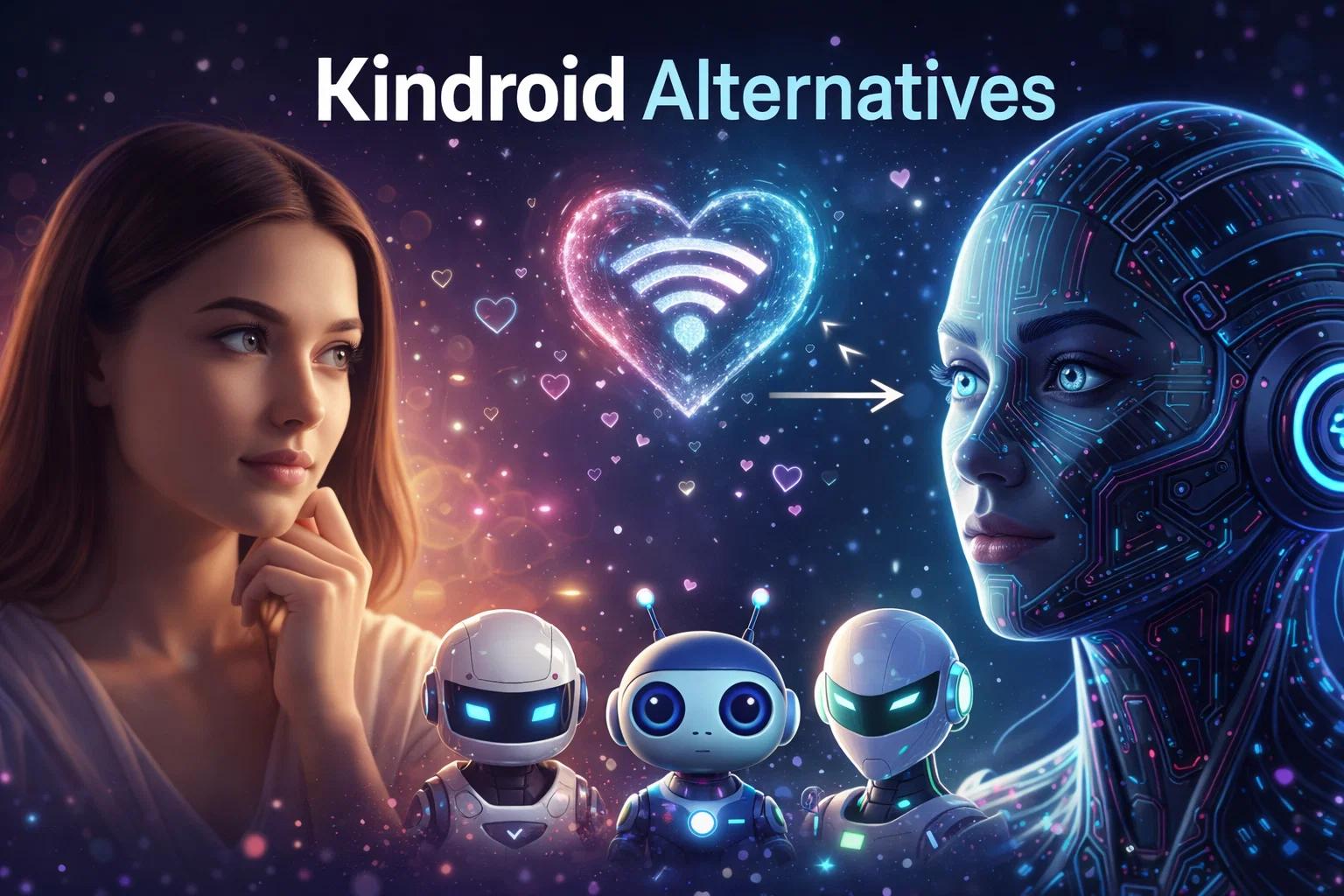 Kindroid Alternatives: A List of AI Companion Apps to Explore