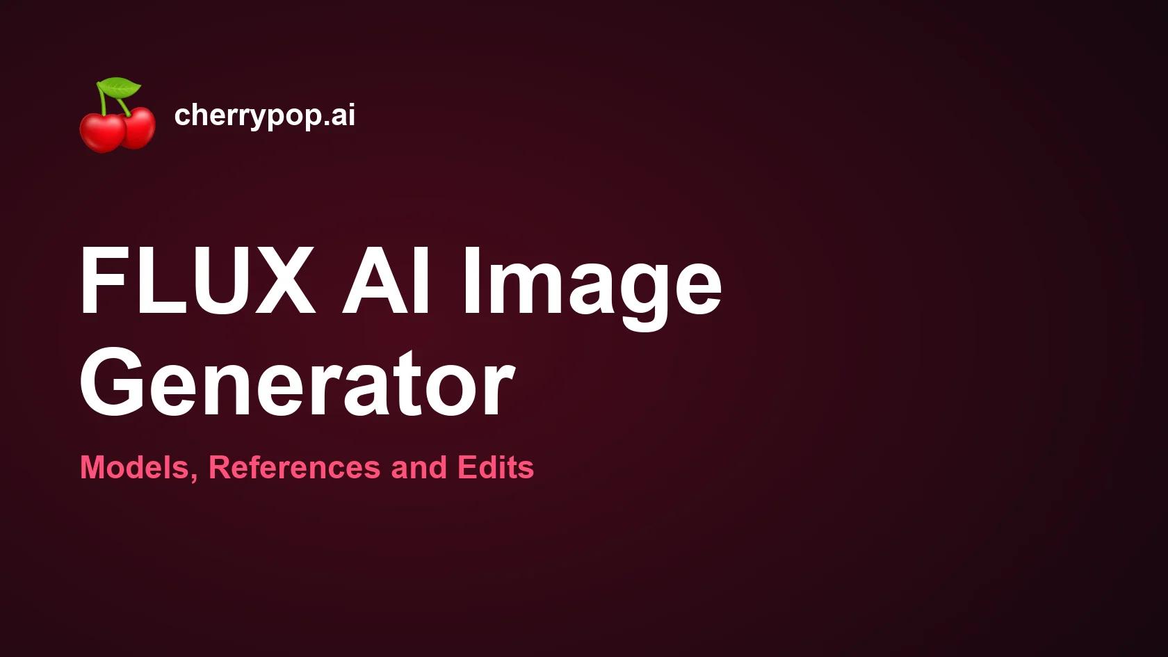 Generador de imágenes FLUX AI: modelos, referencias y ediciones