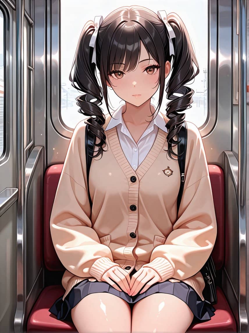Train Commuter Mystery Girl character hover image