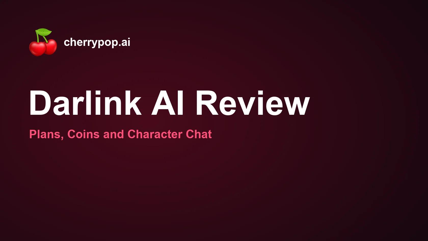 Darlink AI Review: Plans, Coins and Character Chat